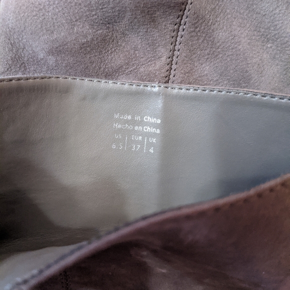 Aldo over the knee gray suede boots - Picture 9 of 9